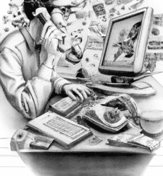 dibujo de cosas relacionadas con ahorro en comunicaciones como optimizar tus gastos en telefonia e internet by norman rockwell black and withe high quality hyper detailed 1