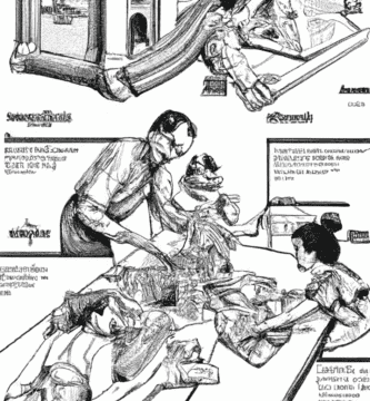 dibujo de cosas relacionadas con como aprender finanzas personales a traves de juegos by norman rockwell black and withe high quality hyper detailed 1