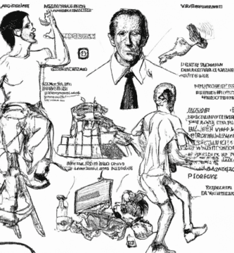 dibujo de cosas relacionadas con como crear un plan de accion detallado para un cambio de carrera exitoso by norman rockwell black and withe high quality hyper detailed