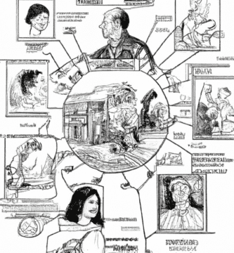 dibujo de cosas relacionadas con como elegir el mejor curso de finanzas personales para ti by norman rockwell black and withe high quality hyper detailed