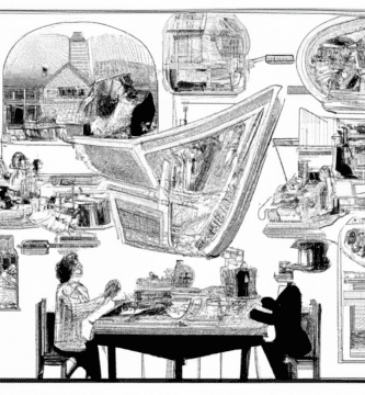 dibujo de cosas relacionadas con como gestionar el flujo de efectivo y las finanzas en un negocio propio by norman rockwell black and withe high quality hyper detailed