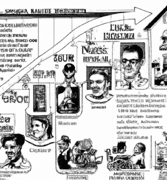 dibujo de cosas relacionadas con como manejar el crecimiento rapido en tu negocio by norman rockwell black and withe high quality hyper detailed