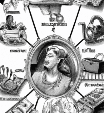 dibujo de cosas relacionadas con como obtener financiamiento mediante ventas de activos by norman rockwell black and withe high quality hyper detailed