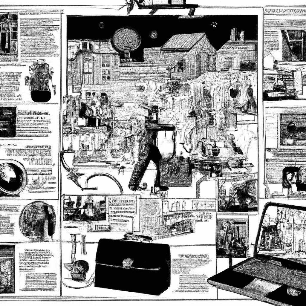 dibujo de cosas relacionadas con como planificar financieramente para cambios en salarios y compensaciones by norman rockwell black and withe high quality hyper detailed