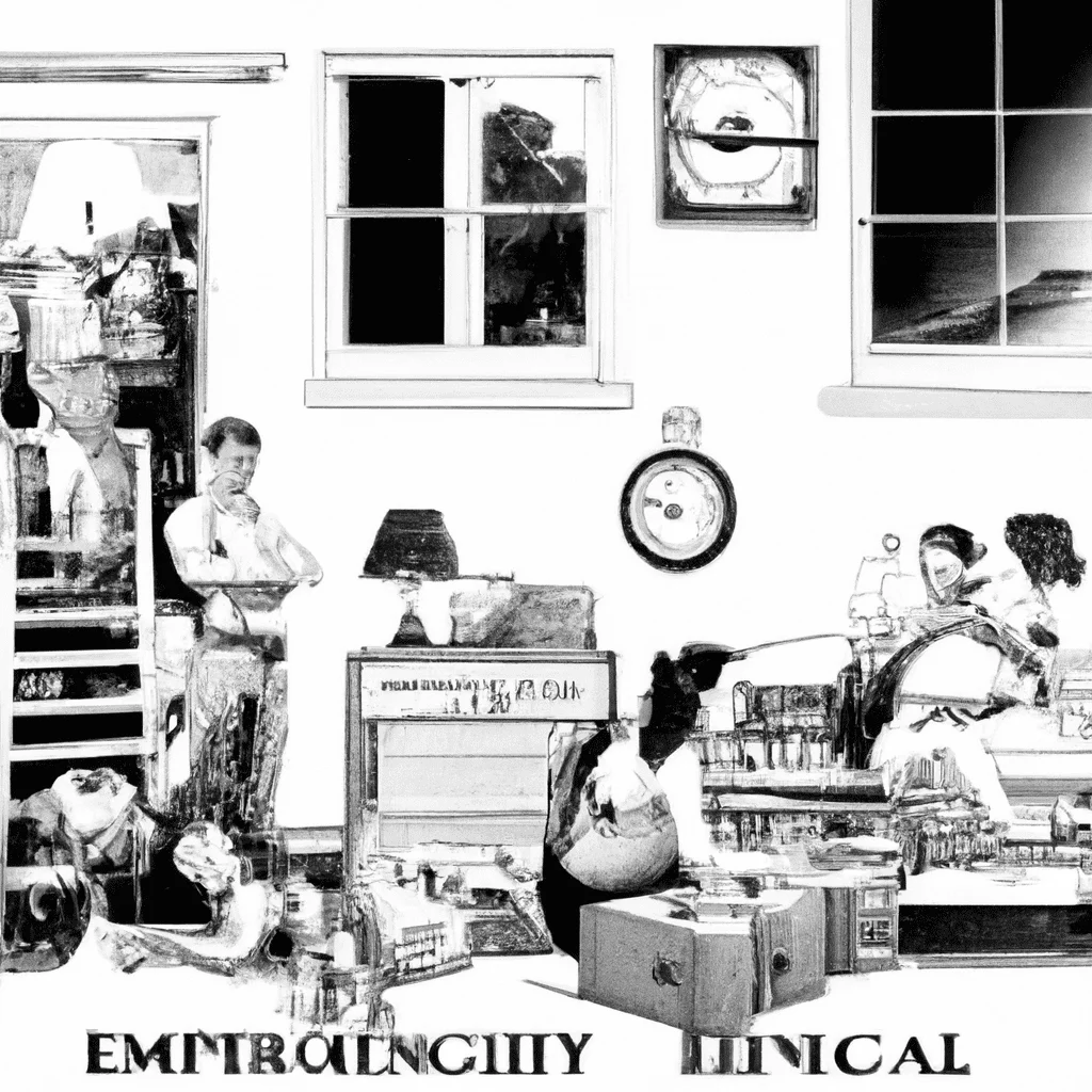 dibujo de cosas relacionadas con cuando es el momento adecuado para empezar a construir un fondo de emergencia by norman rockwell black and withe high quality hyper detailed