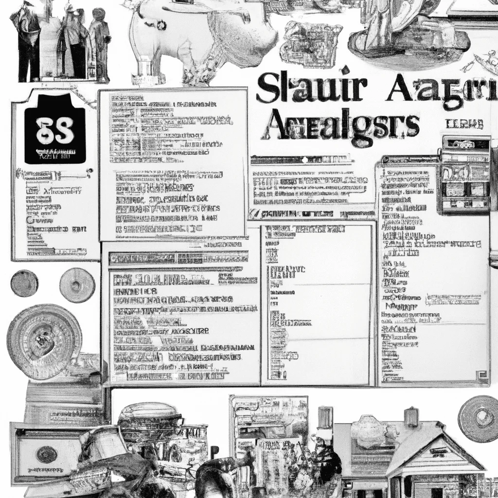 dibujo de cosas relacionadas con cuentas de ahorro y servicios adicionales seguros descuentos y otros beneficios by norman rockwell black and withe high quality hyper detailed