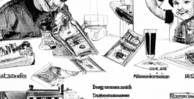 dibujo de cosas relacionadas con estableciendo metas financieras para ninos y jovenes by norman rockwell black and withe high quality hyper detailed 1