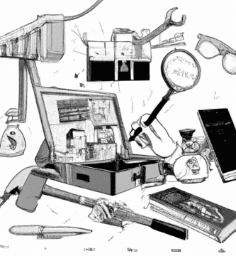 dibujo de cosas relacionadas con herramientas de analisis tecnico y fundamental como elegir las mejores para tus inversiones by norman rockwell black and withe high quality hyper detailed 1