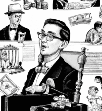 dibujo de cosas relacionadas con impuestos que debes conocer como emprendedor by norman rockwell black and withe high quality hyper detailed