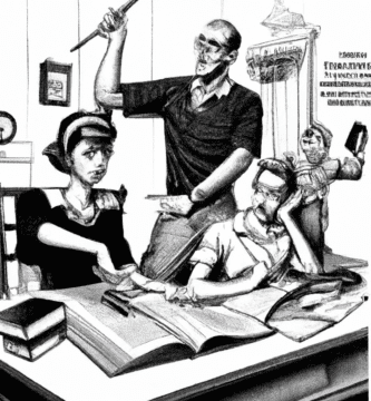 dibujo de cosas relacionadas con como hacer frente a los desafios de la planificacion para la educacion y la universidad para padres con ingresos variables o impredecibles by norman rockwell black