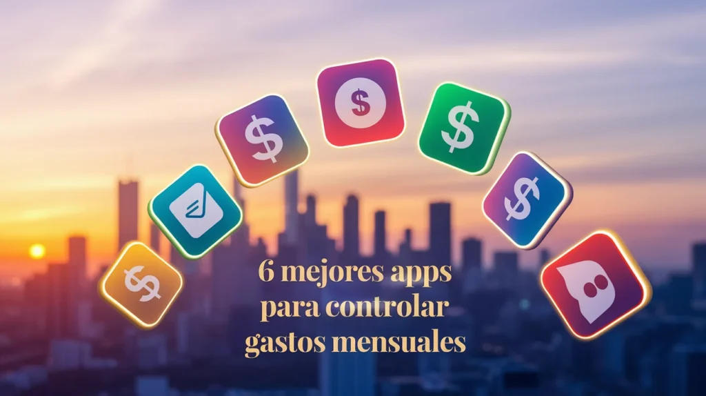 6 Mejores Apps para Controlar Gastos Mensuales