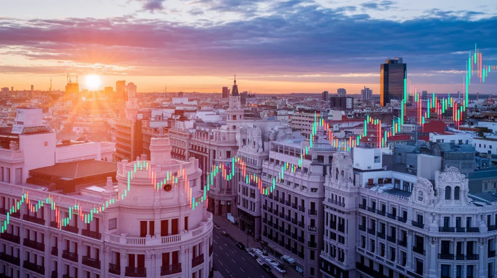 graficas de acciones de la bolsa española