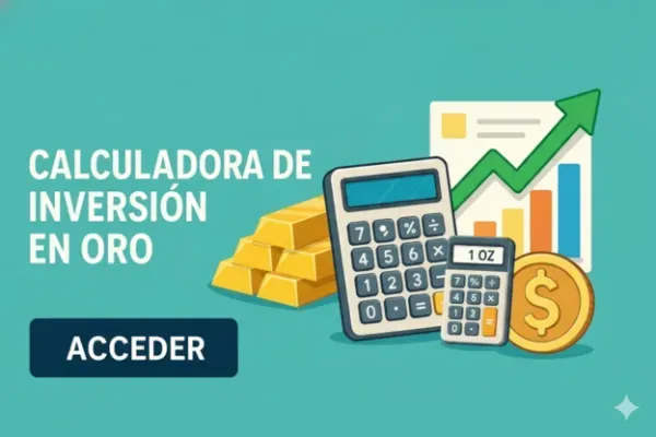 Calculadora de inversión en Oro
