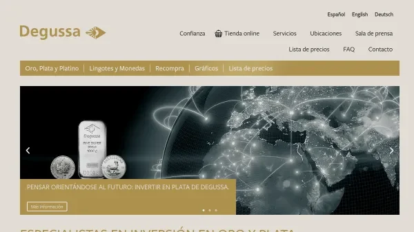 Las mejores webs para comprar oro físico desde España - Comparativa 2025