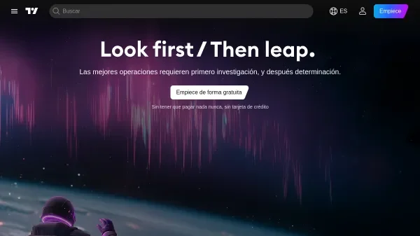 Interfaz de TradingView mostrando análisis del IBEX 35