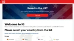 IG Interfaz de IG (plataforma especializada en forex y CFDs para inversores mexicanos)